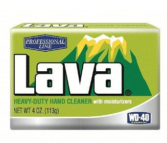 LAVA 4 OZ BAR, HEAVY DUTY, INDUSTRIAL, GREEN PACK