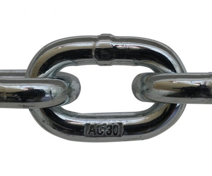1/4" X 141' PROOFCOIL CHAIN, Z/P, RND PL