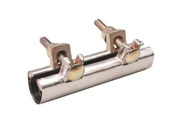 2X6" REPAIR CLAMP, STAINLESS STEEL