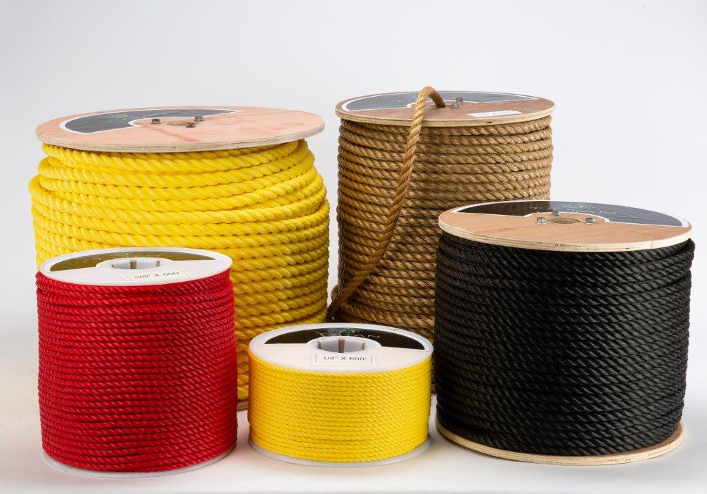 1/4 X 600 YELLOW POLY TRUCK ROPE
