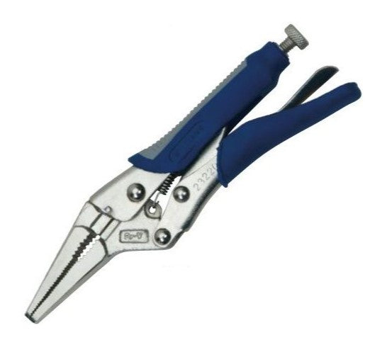 6" LONG NOSE LOCKING PLIERS W/CUTTER