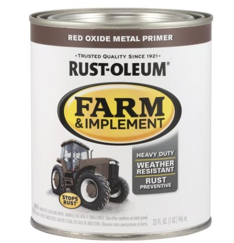 RED OXIDE METAL PRIMER FLAT QUART