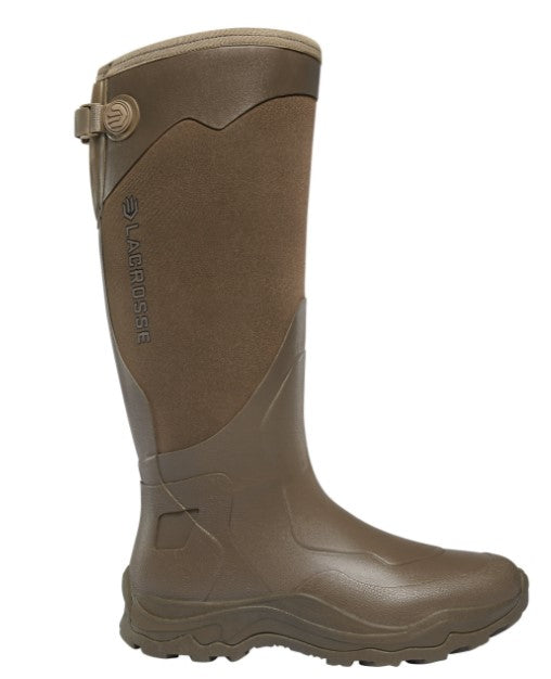 ALPHA  AGILITY SNAKE BOOT 17" BROWN, SIZE 10
