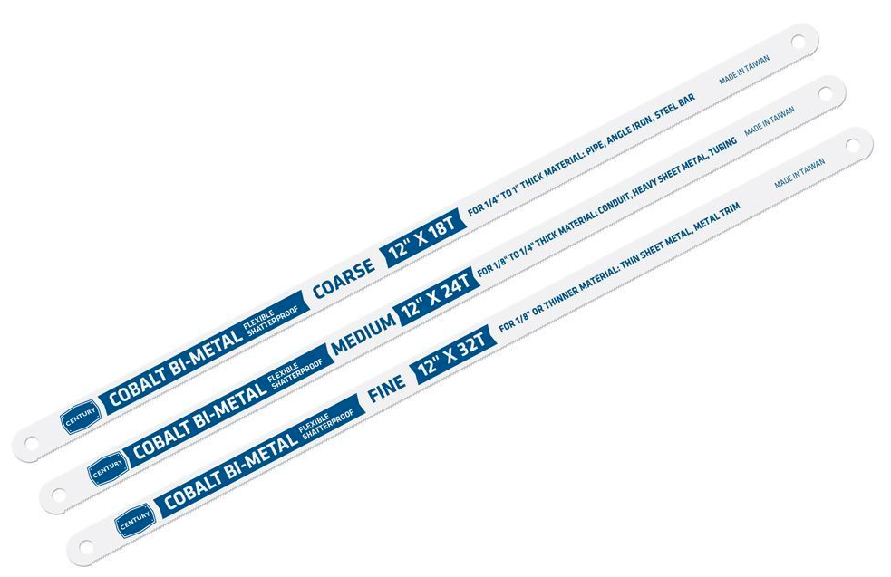 3PC COBOLT BLADE SET