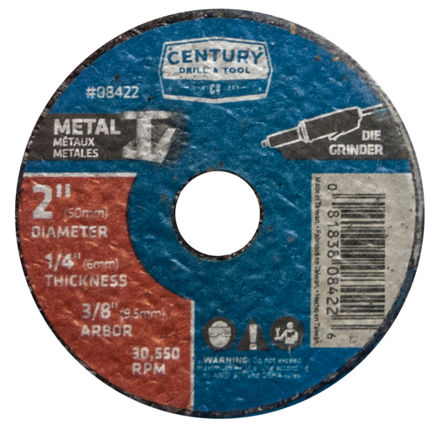 2X1/4" GRINDING WHL, 3PK