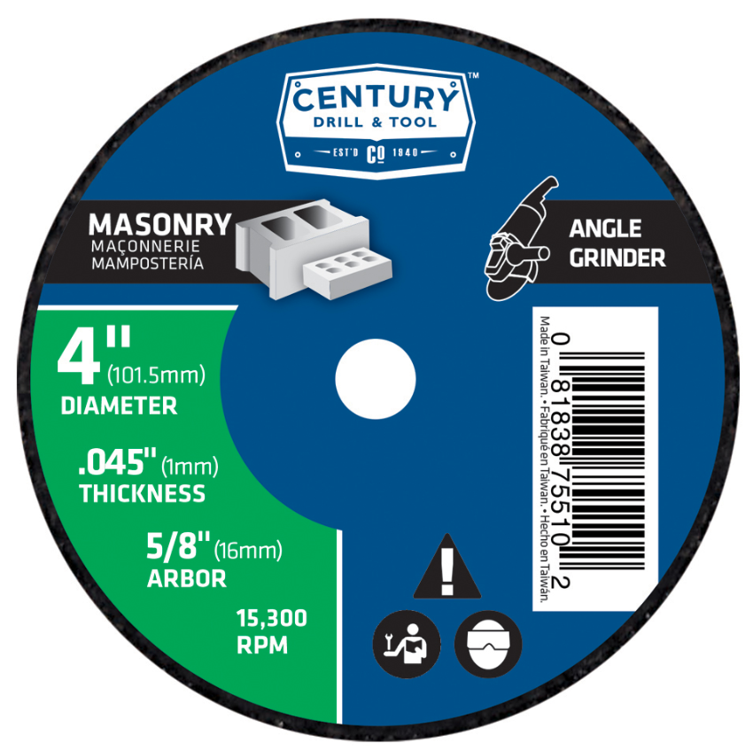 4X1/16" MASONRY WHL