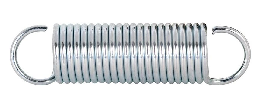 7/16X3-1/2X.054" EXTENSION SPRING, 2/PK