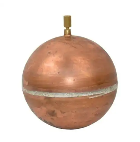 6" COPPER FLOAT BALL