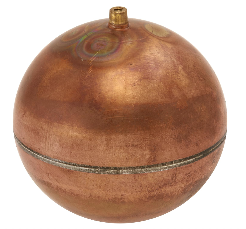 8" COPPER FLOAT BALL