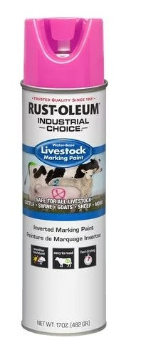 FLRSNT PINK, LIVESTOCK MARKING PAINT, 17 OZ