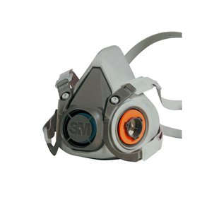 RESPIRATOR HALF MASK MEDIUM 3M