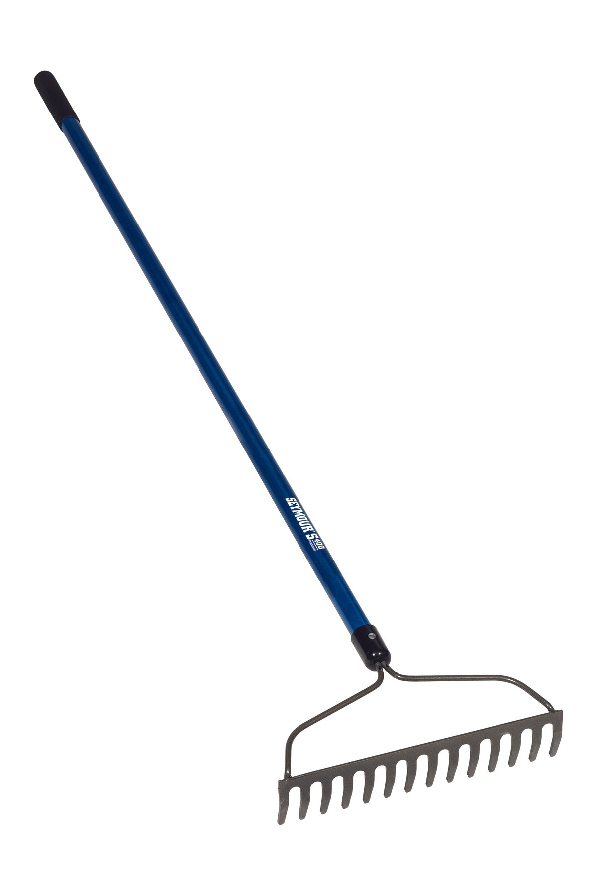 15"/14-TINE BOW RAKE, 60" FIBERGLASS