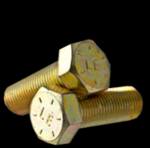 7/8"-9x5",(PT) HEX CAP SCREWS GR8 NC ZINC