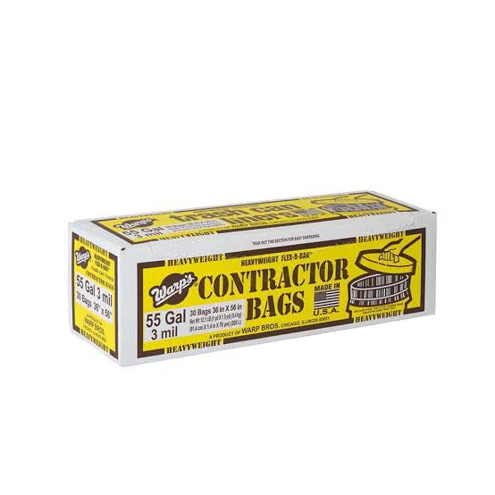 TRASH BAG PALLET PACK, 3mil, 30 BAGS ROLL