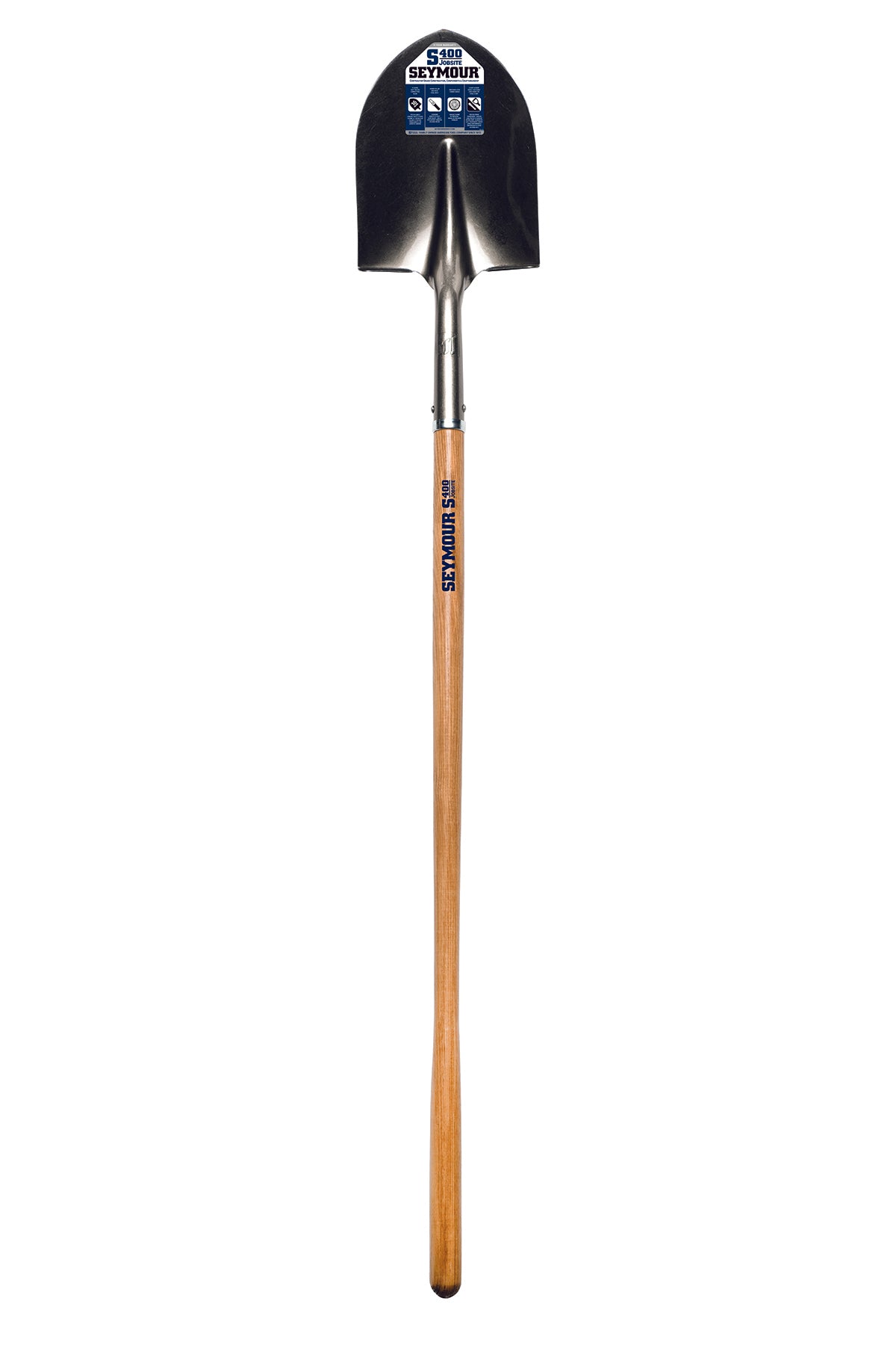 #2 RP SHOVEL, FORWARD STEP, 48" WOOD HANDLE
