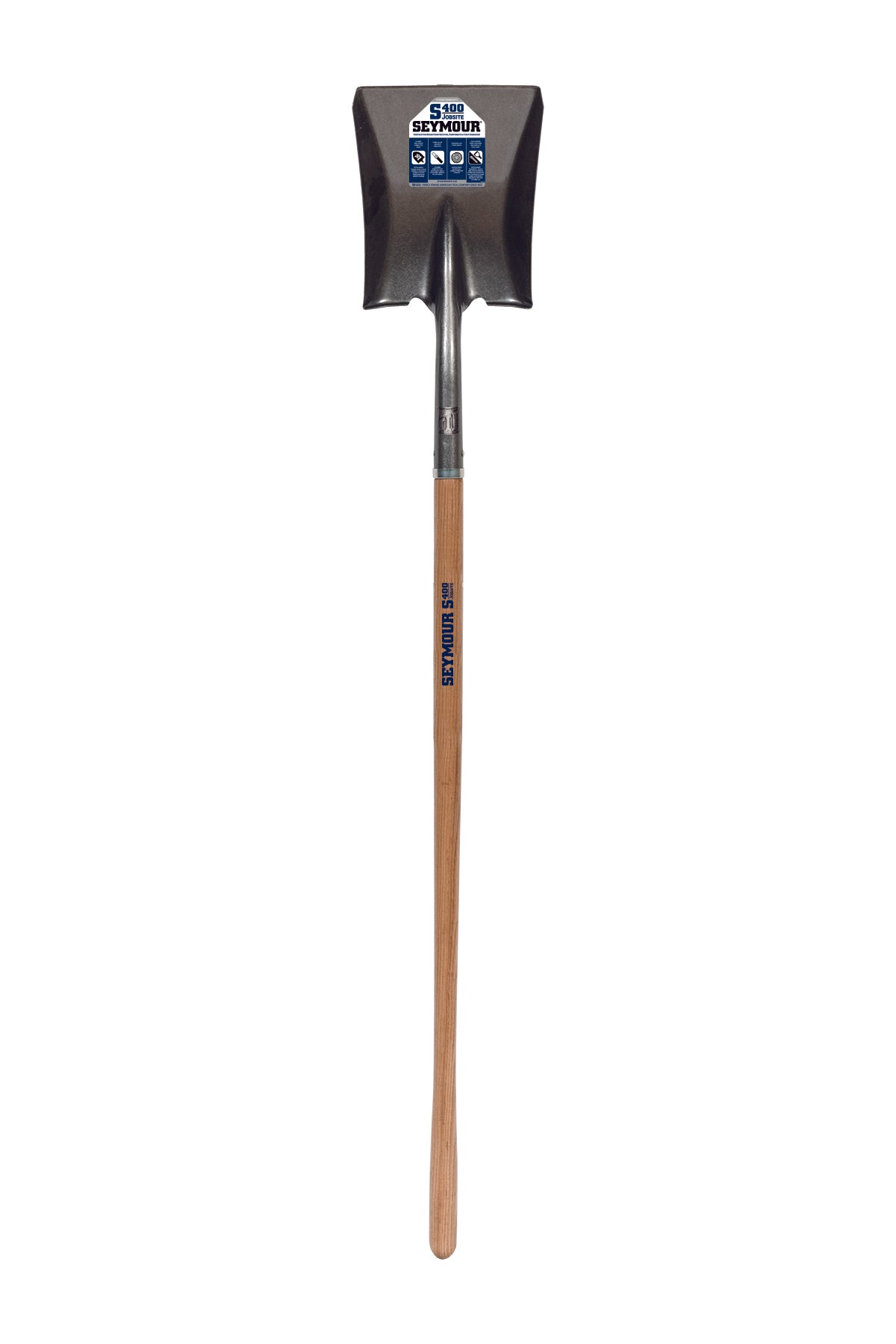 #2 SP SHOVEL, FORWARD STEP, 48" WOOD HANDLE