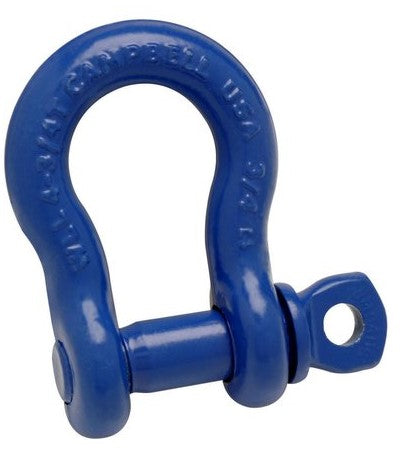 1/2" ANCHOR SHACKLE, SCREW PIN, PAINTED