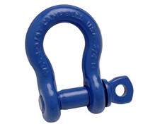 1" ANCHOR SHACKLE, SCREWED PIN, PAINTED