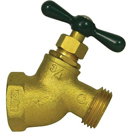 NO-KINK HOSE BIBB, LF, 3/4"