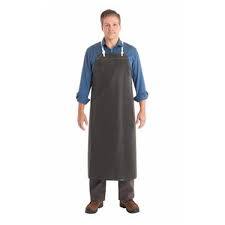 APRON, HEAVY-DUTY, 35" x 45", BLACK NEOPRENE