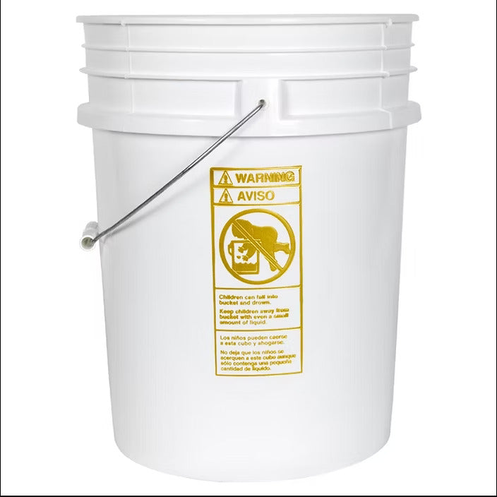 5 GALLON PAIL, WHITE