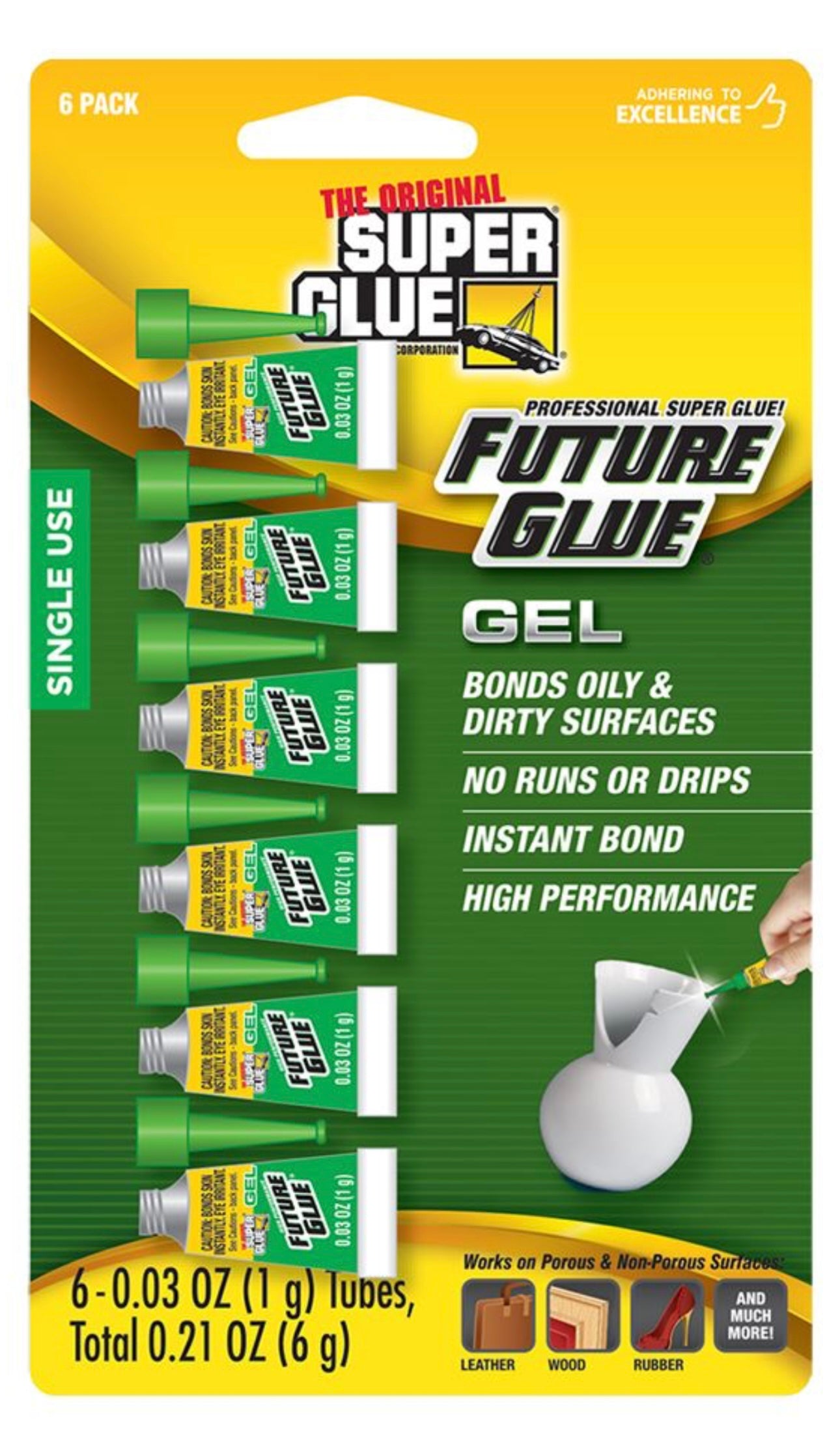 FUTURE GLUE GEL, 1G, 6 PACK