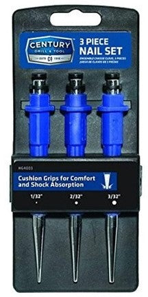 3PC NAIL SETTER SET, CD