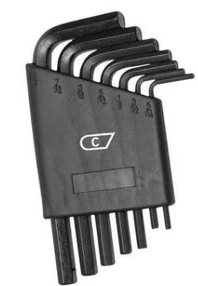 7PC SAE HEX KEY SET