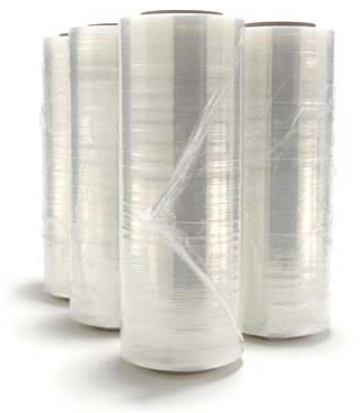STRETCH FILM, CLEAR, 18X1500, 80G, BOX OF 4