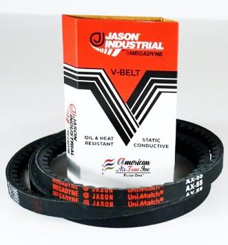 V-BELT, 57" OD X .5" WIDTH X .31" THICK