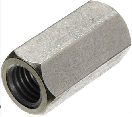 5/8-11X1-7/8 ZP COUPLING NUT 2 WITNES