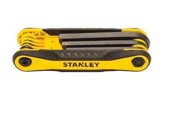 9PC HEX KEY SET SAE, 5/64; 3/32; 7/64; 1/8; 9/64; 5/32; 3/16; 7/