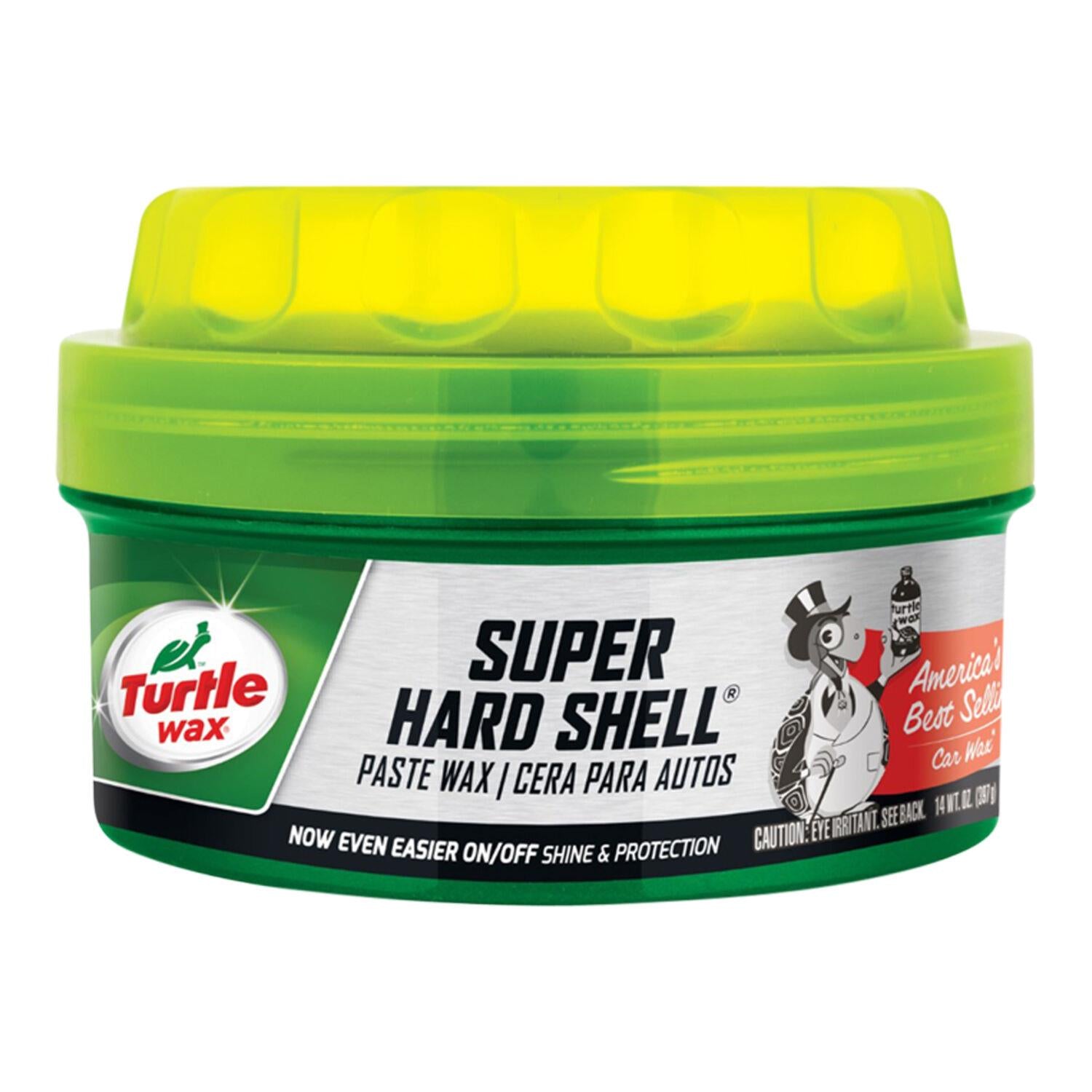 TURTLE WAX SUPER HARD SHELL PASTE WAX, 14OZ