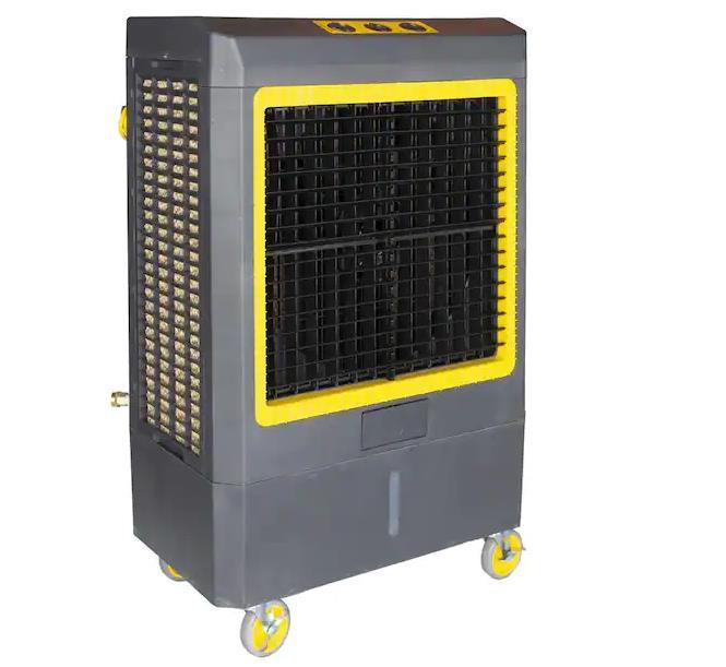 HESSAIRE 5300 CFM PORTABLE EVAP COOLER, 3 SPEED INDOOR/OUTDOOR