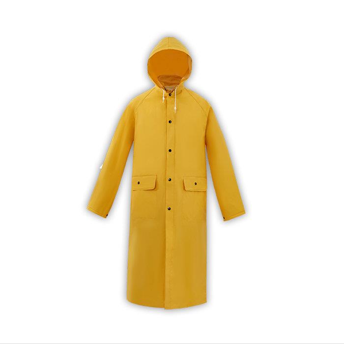 SMALL PVC RAINCOAT, DETACHABLE HOOD