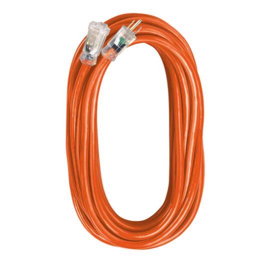 14/3X100' ORANGE/BLACK EXT. CORD