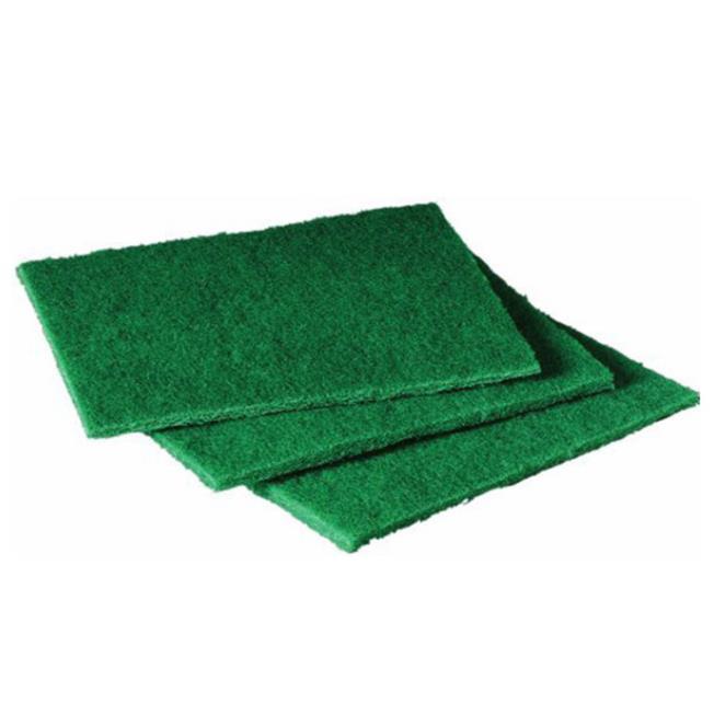 6"X9" GREEN SCRUB PAD MED ABRASIVE