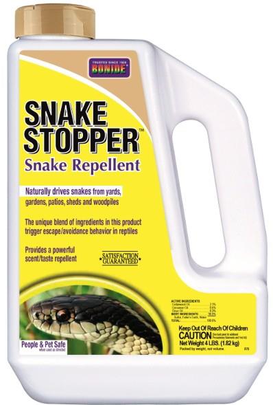 SNAKE STOPPER DUST, 4LB SHAKER JUG