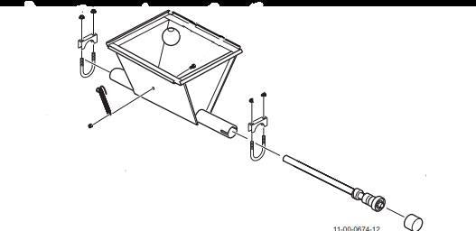 HOPPER KIT 1 WAY F/AUGER FEEDER