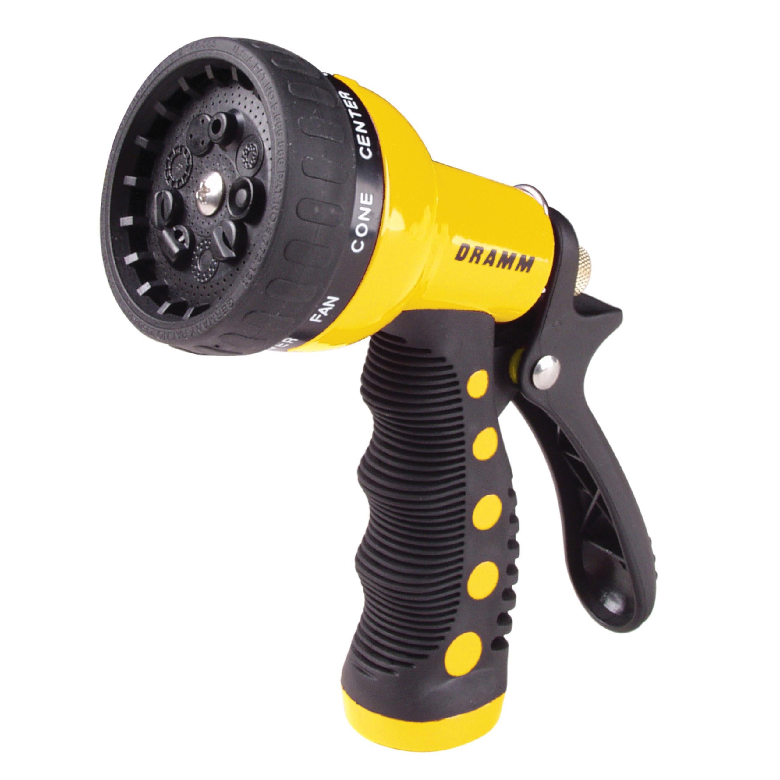 REVOLVER, 9 PATTERN ADJUSTABLE SPRAY NOZZLE (YELLOW)