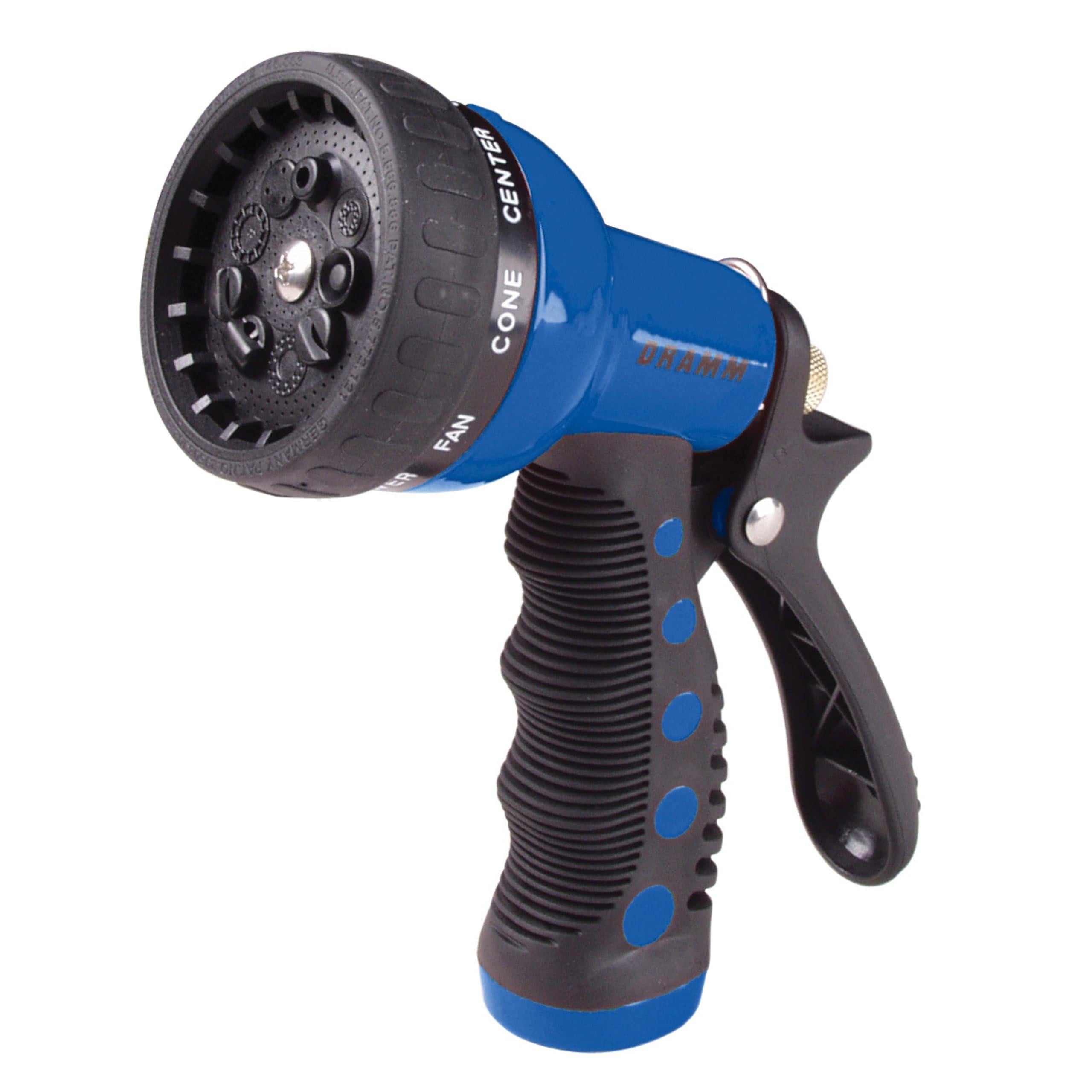 REVOLVER, 9 PATTERN ADJUSTABLE SPRAY NOZZLE (BLUE)