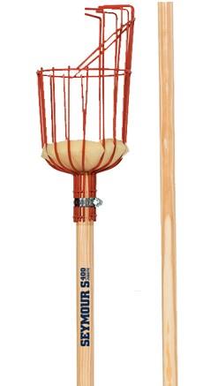 FRUIT PICKER, HEAVY VINYL COATED, 8' 2 PIECE HANDLE