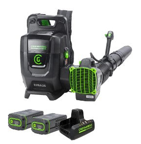 82v DP BP BLOWER WITH (2) 5AH BATTERIES, DP RP CHARGER