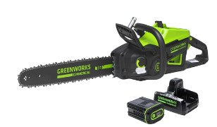 82V 18" 2.7KW CHAINSAW WITH (1) 4 AH BATTERY, DP RP CHARGER