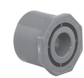 2-1/2X1-1/4 BUSHING, SCH 80 PVC, SXS