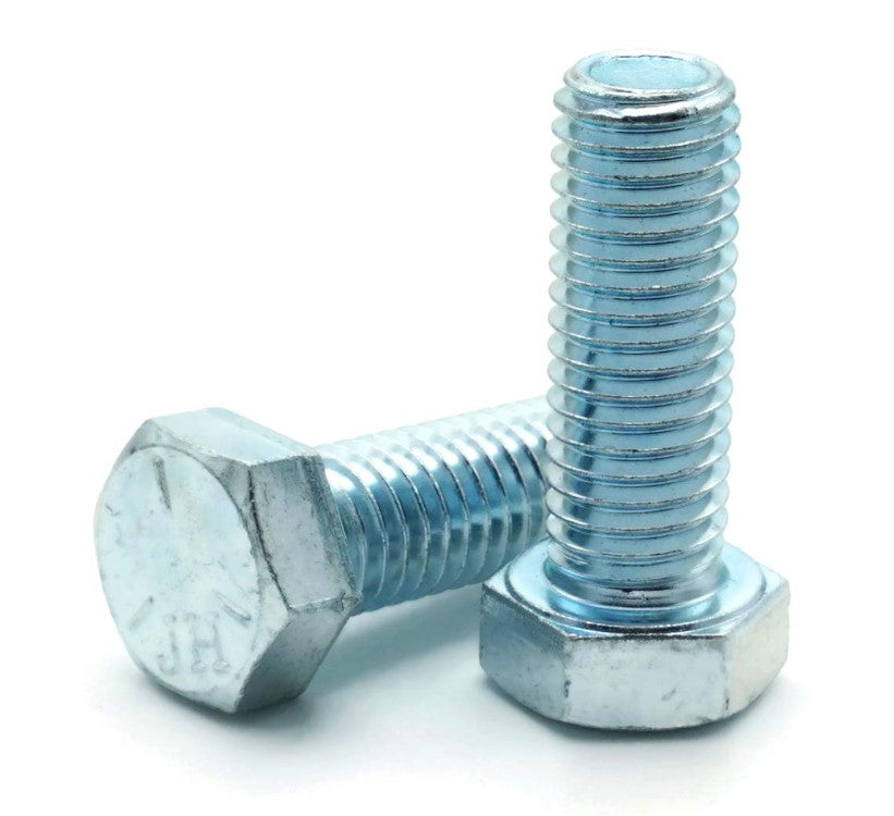 1/2"-13X6 1/2",(PT) HEX CAP SCREW GR 5 COARSE MED CARBON ZINC CR