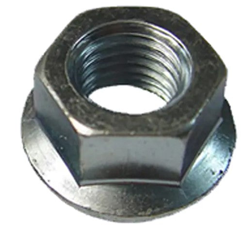 1/2"-13 REGULAR HEX FLANGE NUTS SERRATED CR HARD ZINC 100BX