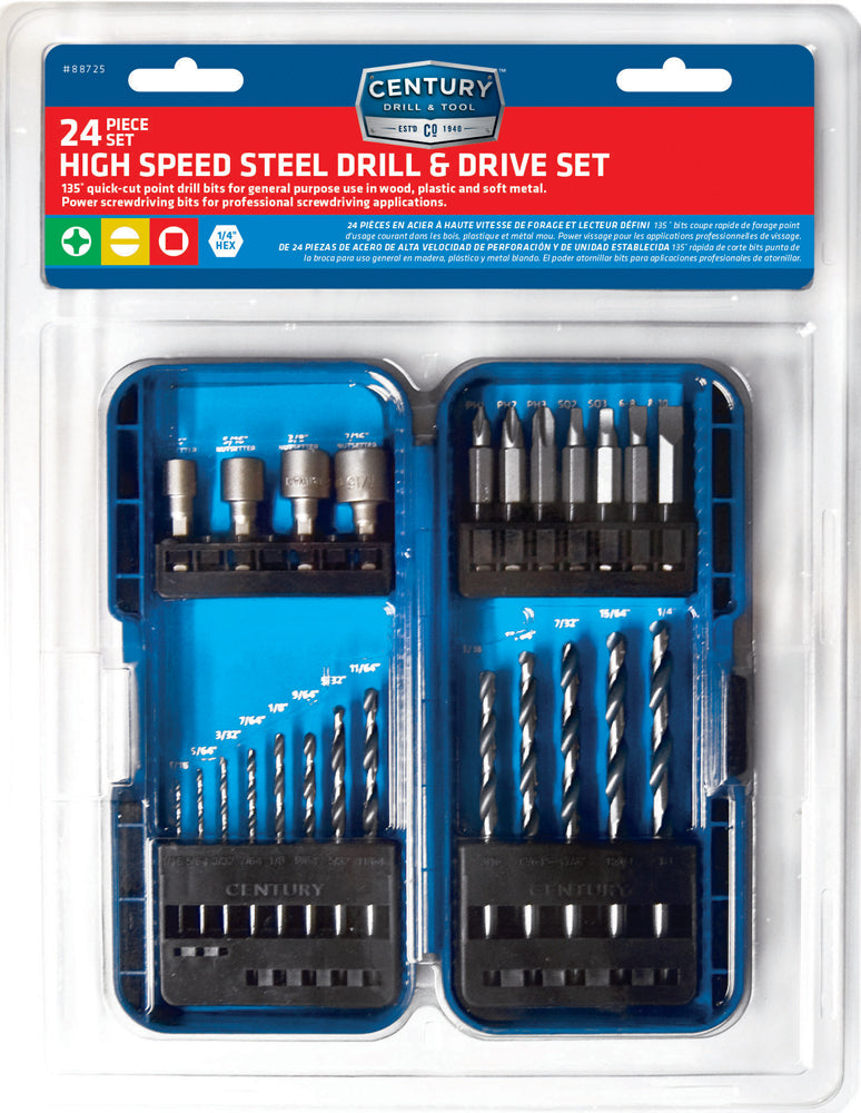 24 PC HARD PACK-DRL & DRV
