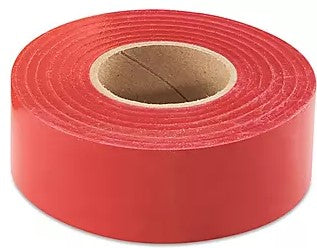 FLAGGING TAPE RED 1" 300'