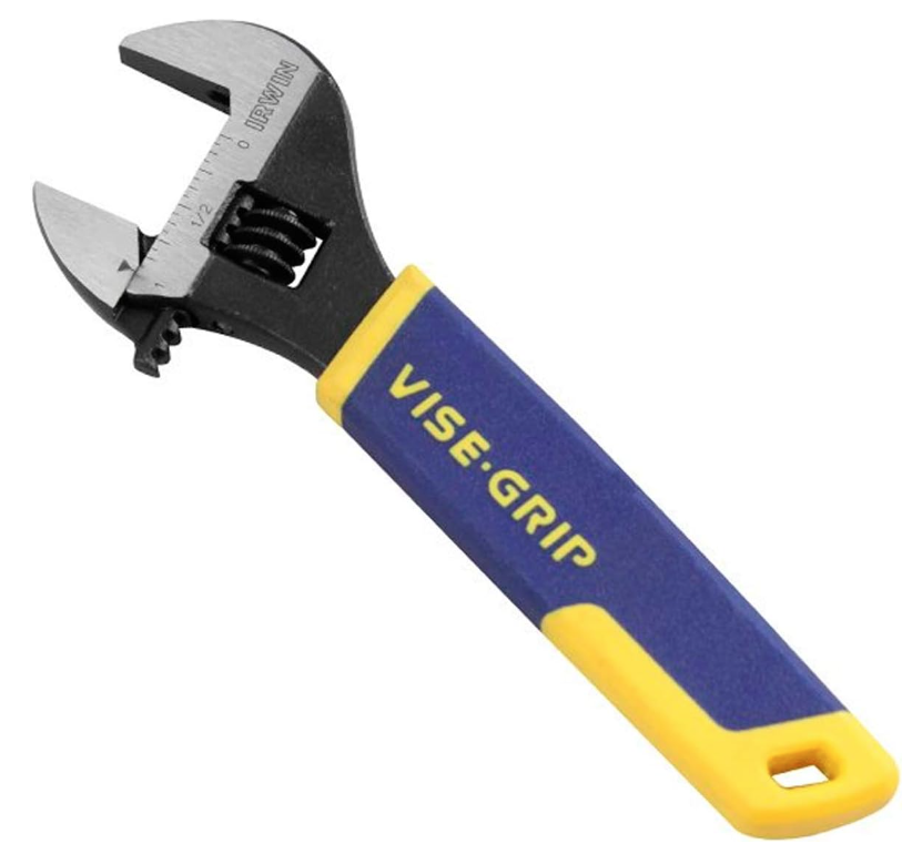 IRWIN 6" ADJ. WRENCH